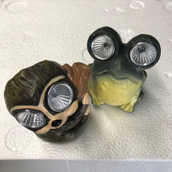 Set of 4 Solar Light Animal Garden Décor Outdoor - Picture 6 of 12